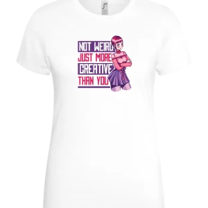 More Creative than You Design - Basic women's t-shirt