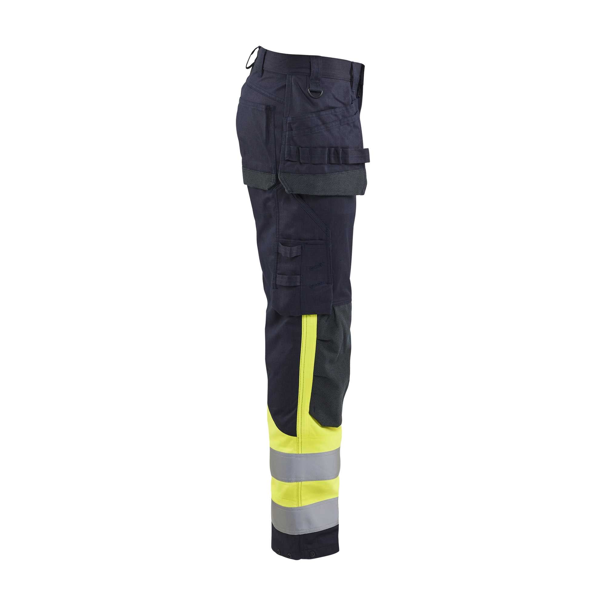 BLAKLADER 14891512 | Multinorm Inherent trousers Hi Vis Reflective Work Trousers Men - ripstop fabric – Image 5