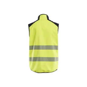 BLAKLADER 38491560 MULTINORM SOFTSHELL VEST Hi Vis Reflective Work Softshell Vest MEN - Flame Resistant