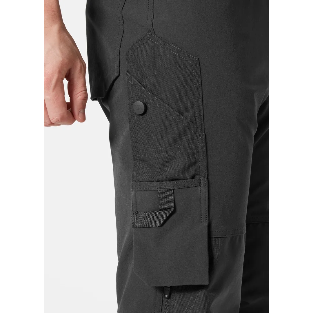 HELLY HANSEN ALNA 4X WORK PANT CLASS 1 77429 Hi Vis Reflective Work Trousers MEN - Reinforced Knees – Image 6