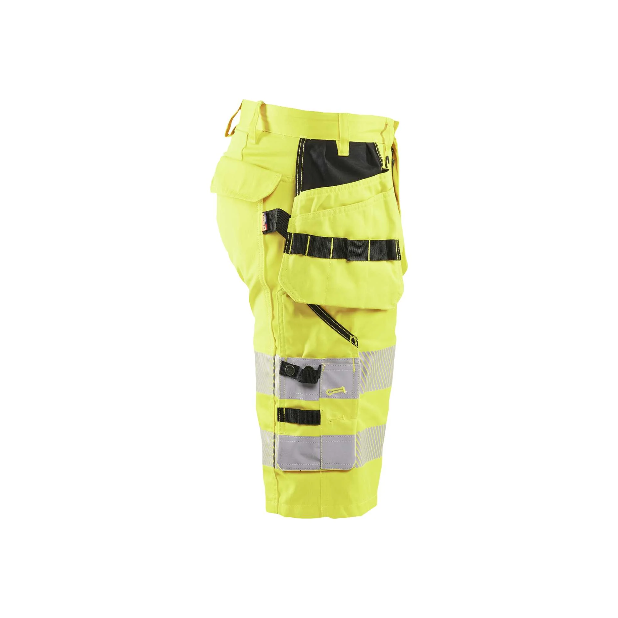BLAKLADER 15861811 | Hi Vis shorts with stretch Hi Vis Reflective Work Shorts Men - Class 2 Certified – Image 5