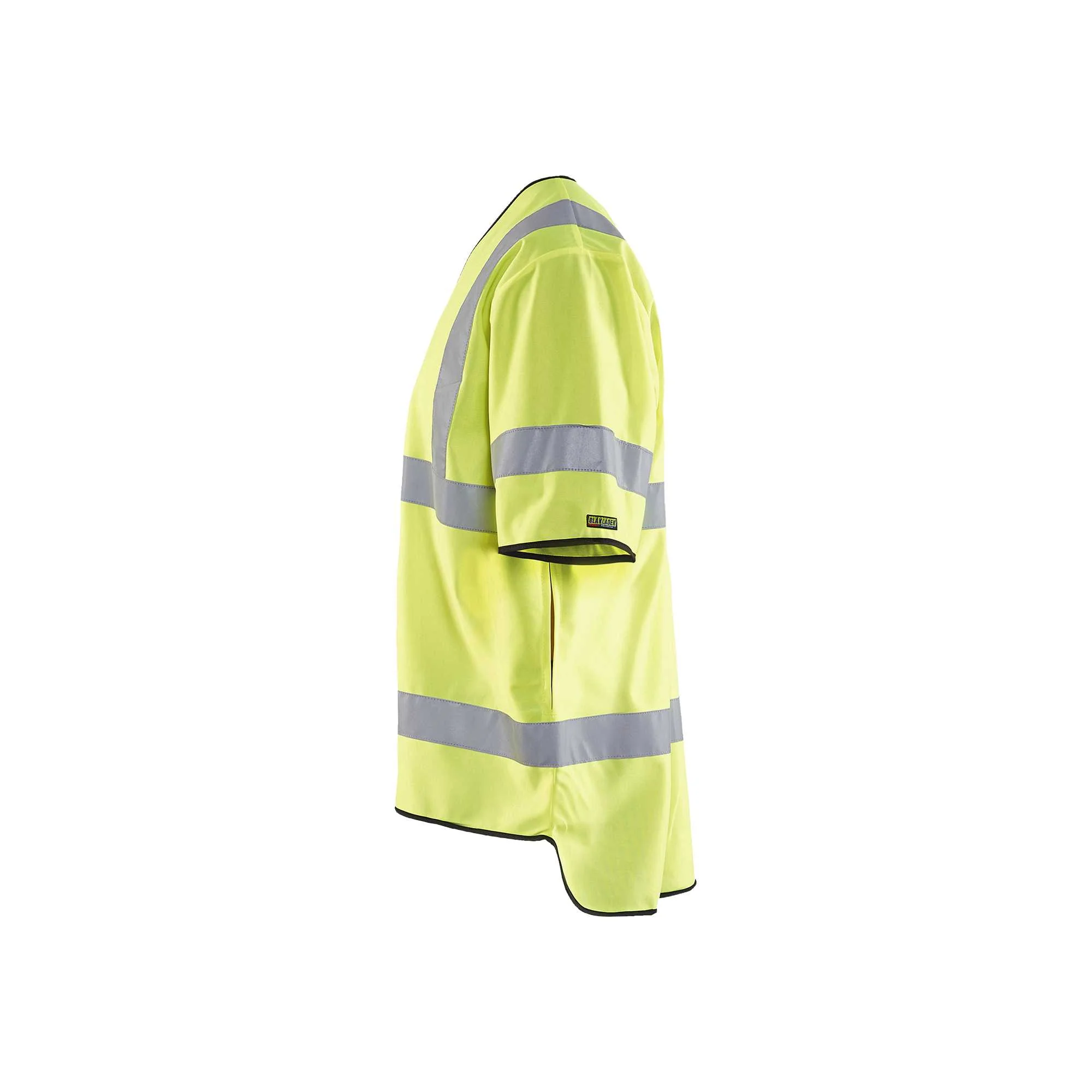 BLAKLADER 30231022 HI VIS VEST CLASS 3 Hi Vis Reflective Work Vest MEN - 100% Polyester – Image 5
