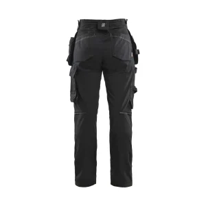 BLAKLADER 71321832 Women's Craftsman Trousers With Stretch Work Trousers Women - twill fabric