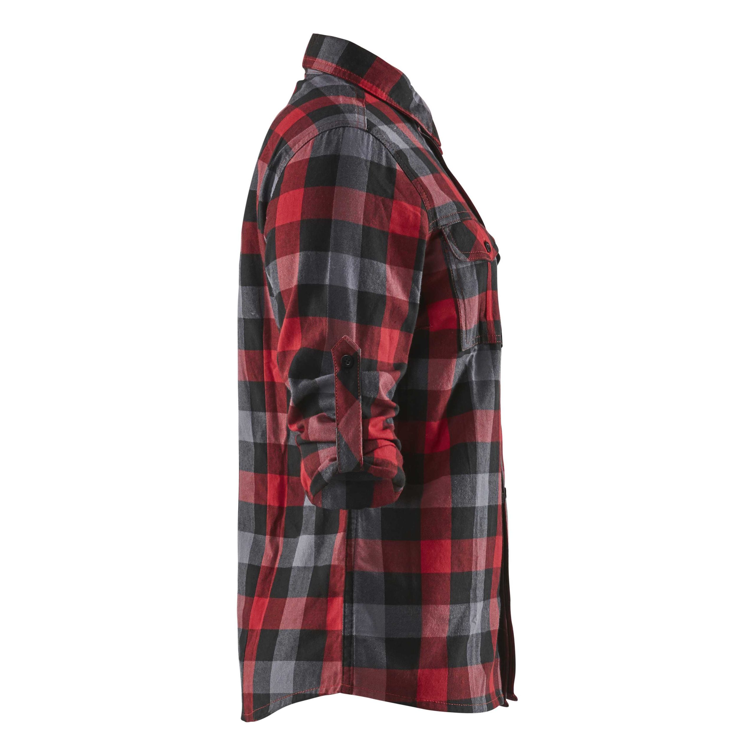 BLAKLADER 32091152 Women's Flannel Shirt Long Sleeve Work Shirt WOMEN - 100% Cotton – Image 8
