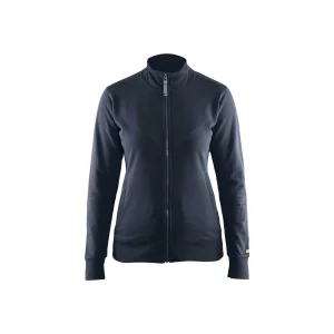 BLAKLADER 33721158 Women's Sweatshirt Full Zip Work Sweatshirt WOMEN - 100% Cotton