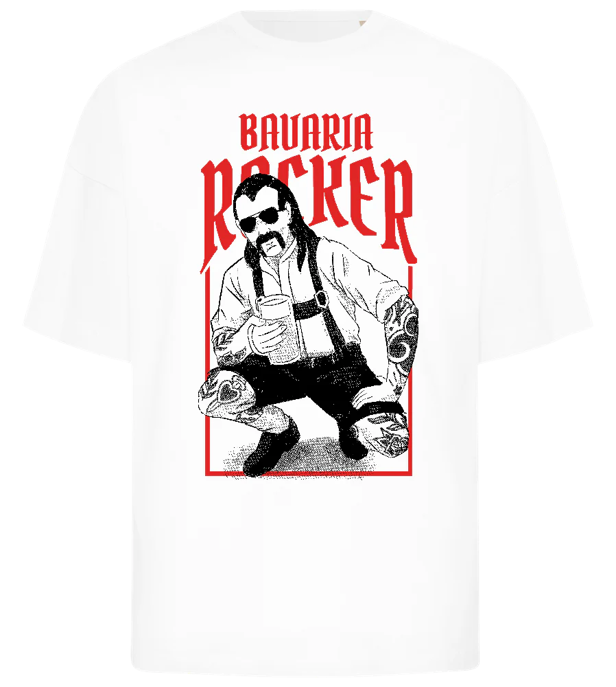 Bavaria Rocker Design - Premium men's oversized t-shirt – Image 2
