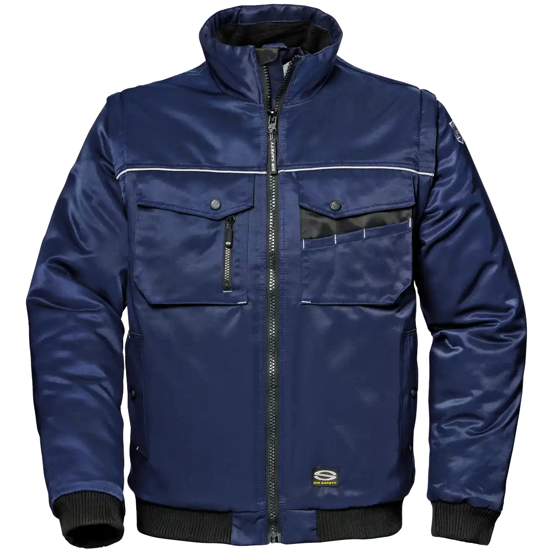 SIR SAFETY PATRIOT Water Repellent Work Jacket Men - Removable Sleeves – Image 3