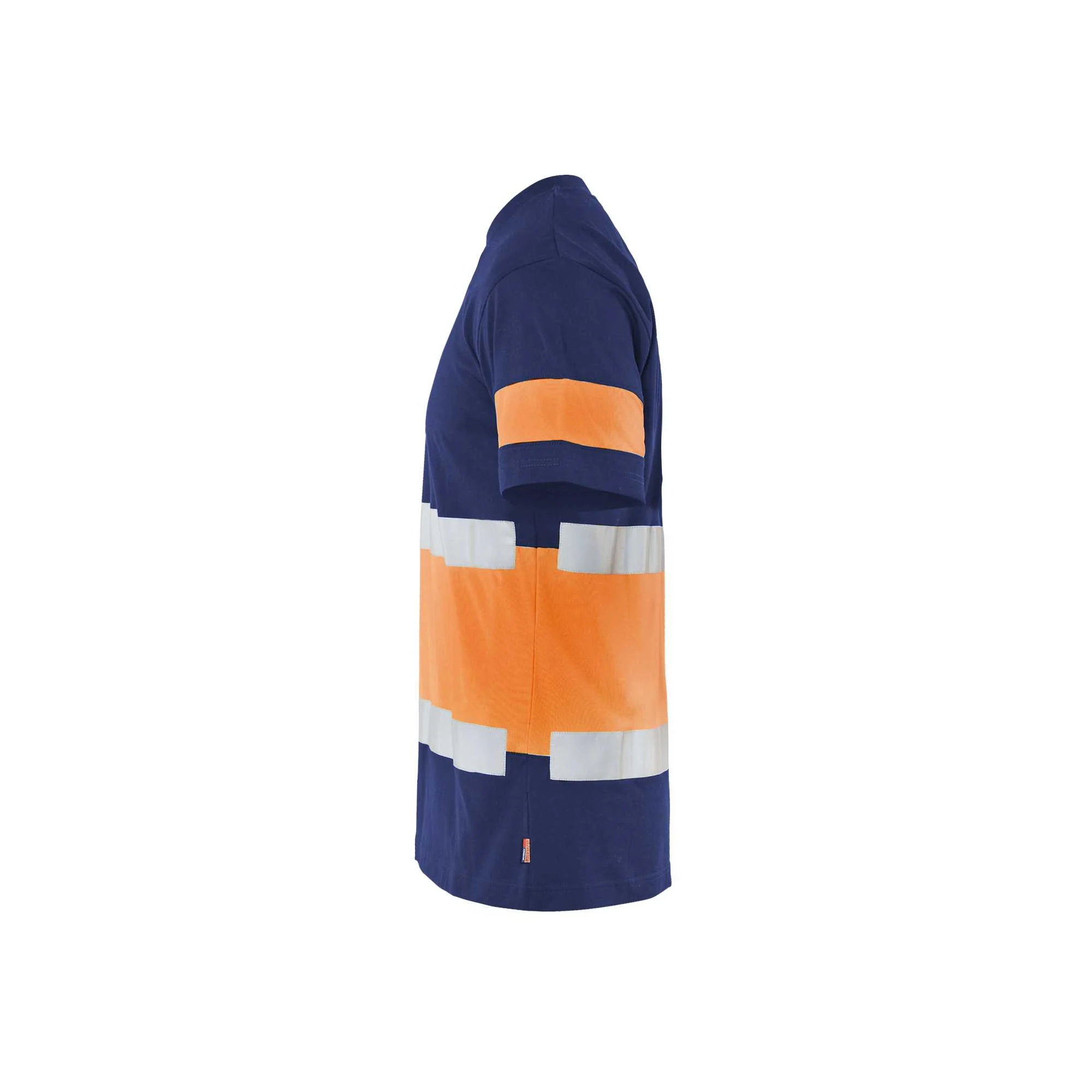 BLAKLADER 33871030 Hi Vis T shirt Hi Vis Reflective Short Sleeve Work T-Shirt MEN - 100% Cotton – Image 9