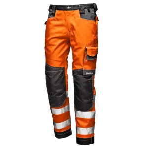 SIR SAFETY RUSH High Vis Work Trousers Men - CORDURA® Reinforced Knees