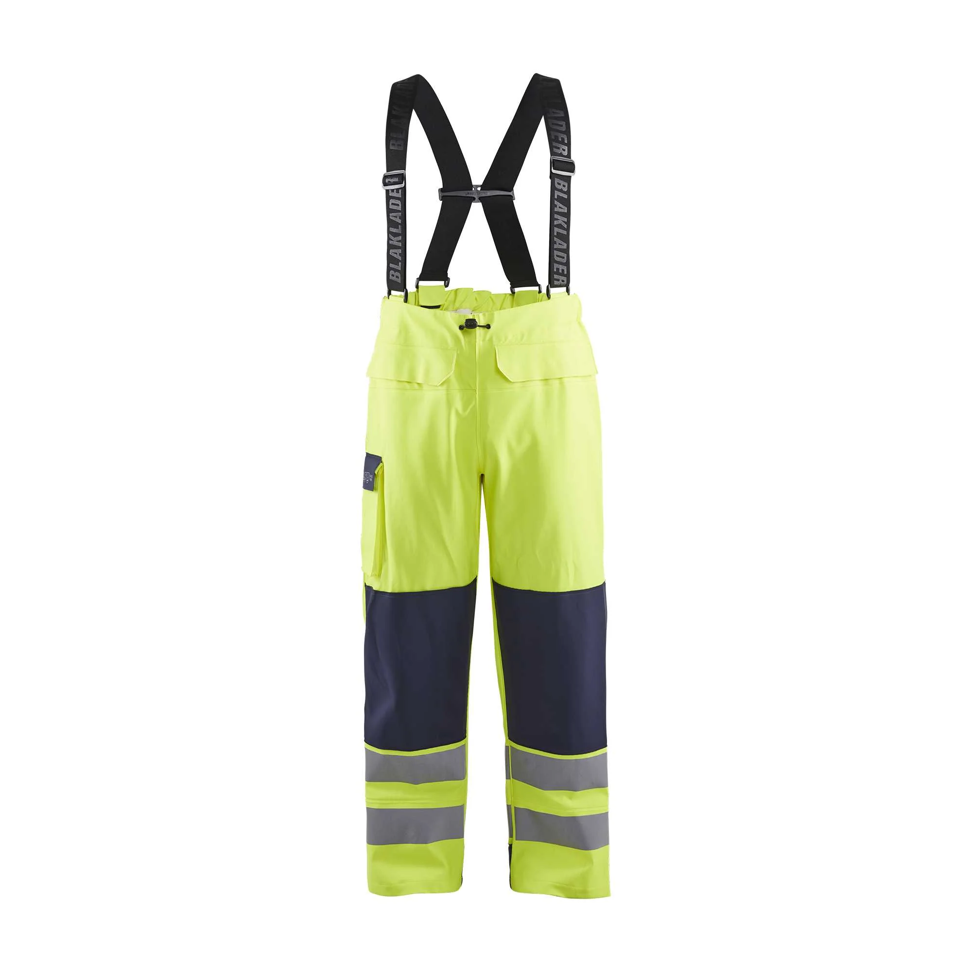 BLAKLADER 13132022 Multinorm rain trousers Level 2 Hi Vis Reflective Work Trousers Men - Water Repellent