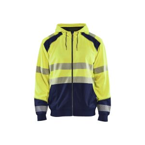 BLAKLADER 35462528 Hi Vis Hoodie Hi Vis Reflective Hoodie Work Sweatshirt MEN - Breathable