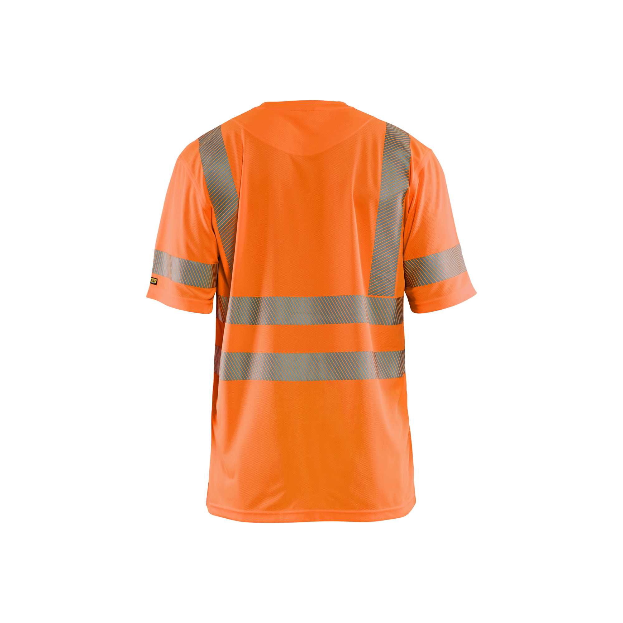BLAKLADER 34201013 HI VIS UV PROTECTED T SHIRT Hi Vis Reflective Short Sleeve Work T-Shirt MEN - 100% Polyester – Image 7