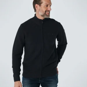 Cardigan Jacquard | Black