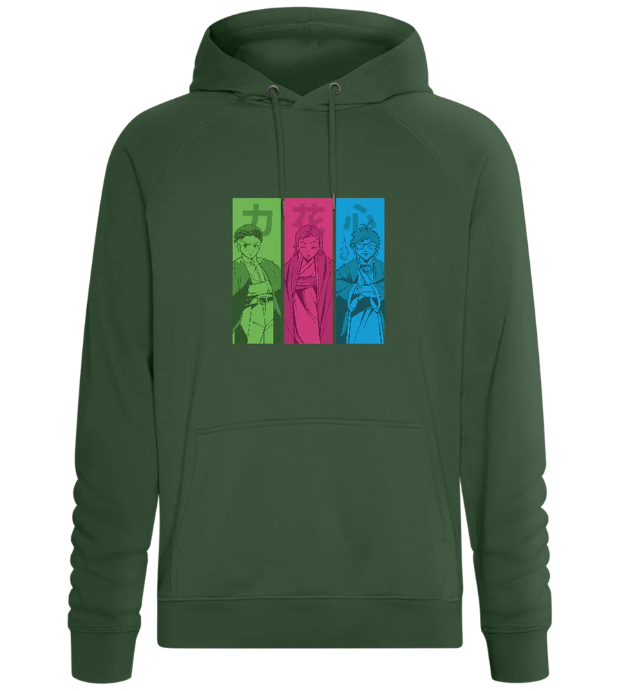 Manga Characters Design - Comfort unisex hoodie