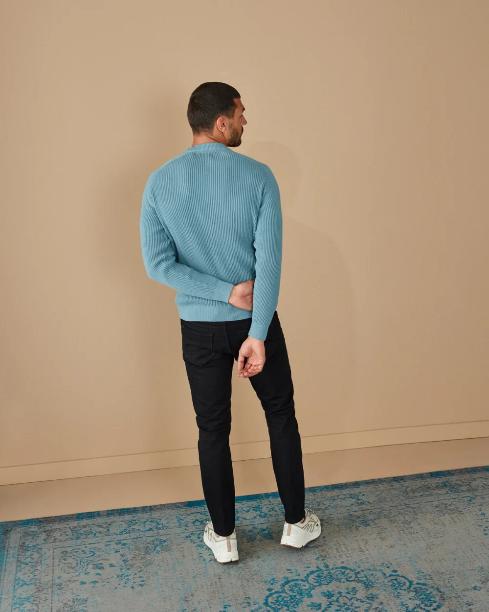 Pullover Crewneck Rib Knit Responsible Choice | Pacific – Image 3