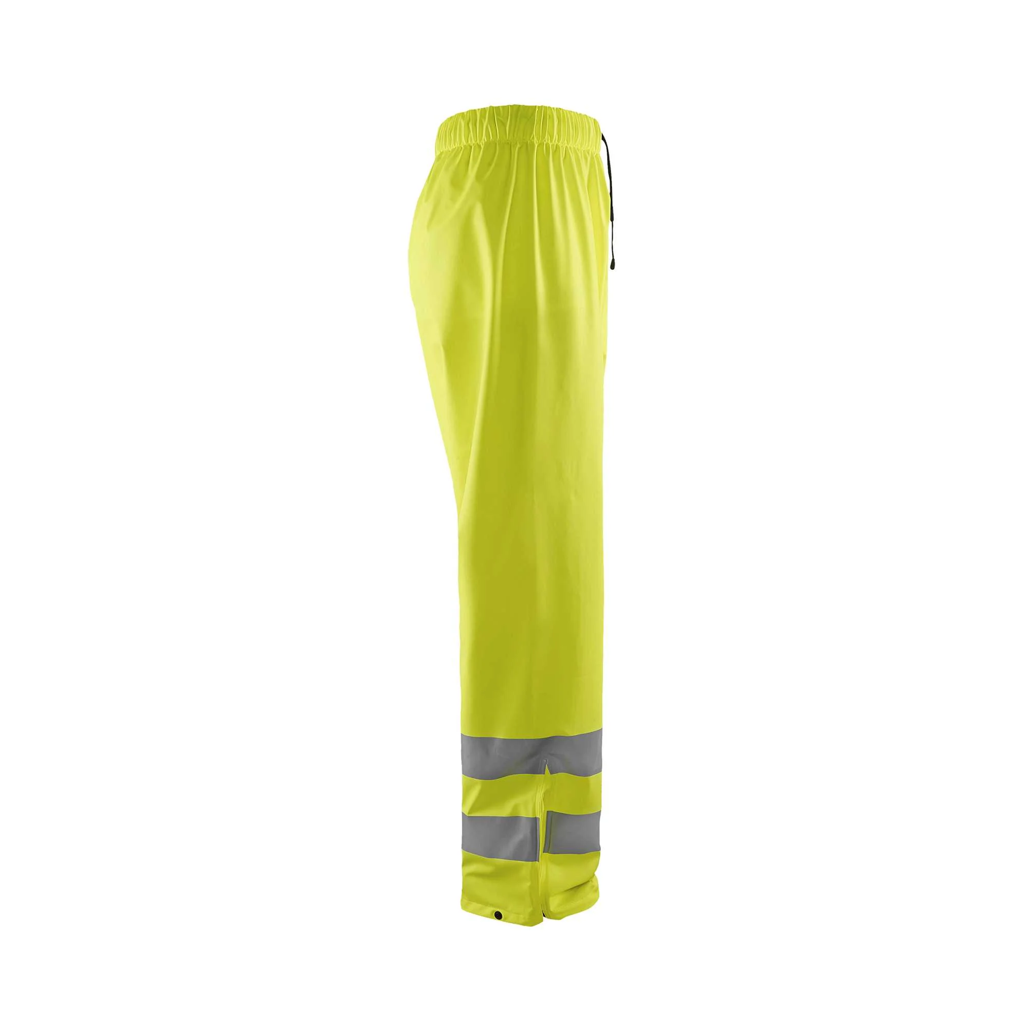 BLAKLADER 13842000 Rain Trousers Hi Vis LEVEL 1 Hi Vis Reflective Work Trousers Men - waterproof – Image 6