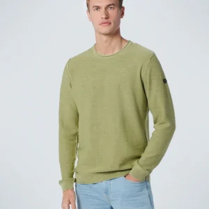 Pullover Crewneck Garment Dyed + Stone Washed | Light Green