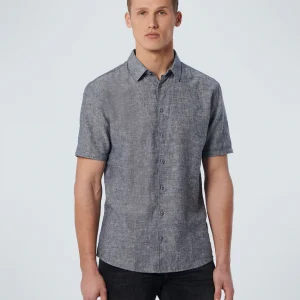 Chemise à manches courtes 2 Colour Melange With Linen | Night