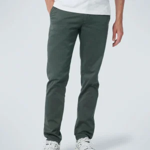 Pantalon Chino Garment Dyed Stretch | Dark Seagreen