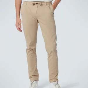 Pantalon en sergé extensible | Sand