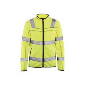 BLAKLADER 49411010 Hi Vis Microfleece Jacket Work Jacket MEN - Antipilling