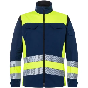 KÜBLER PSA REFLECTIQ Jacket 12088340 Hi Vis Reflective Jacket MEN Safety Jacket - Strech