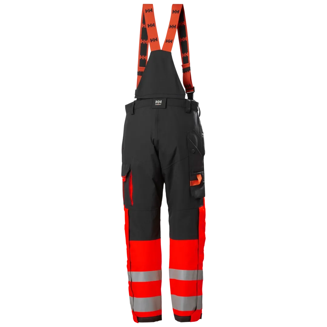 HELLY HANSEN ALNA 2.0 WINTER PANT CLASS 1 71490 Hi Vis Reflective Work Trousers MEN - Waterproof – Image 3