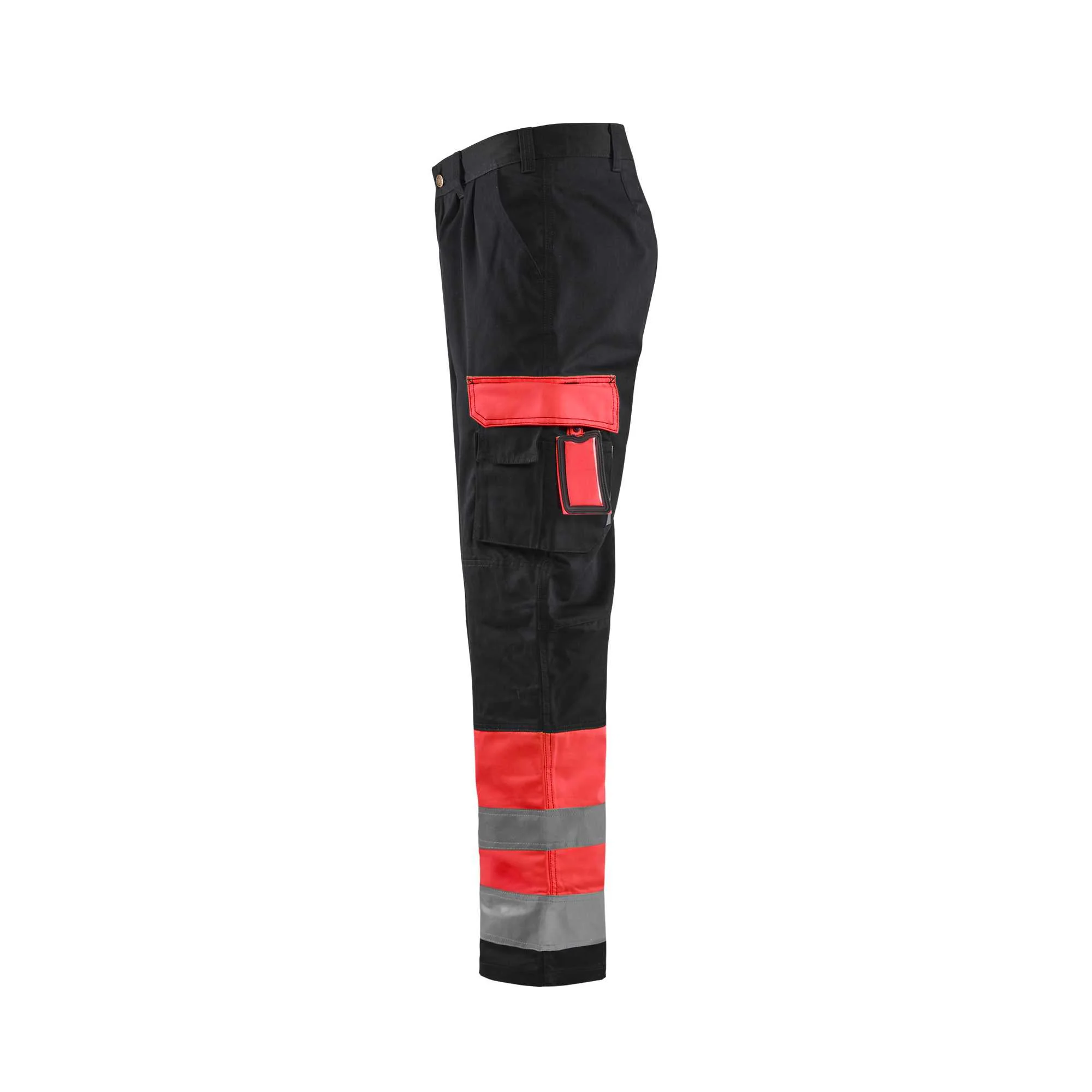 BLAKLADER 15841860 | Hi Vis Trousers Hi Vis Reflective Work Trousers Men - Twill Fabric – Image 4
