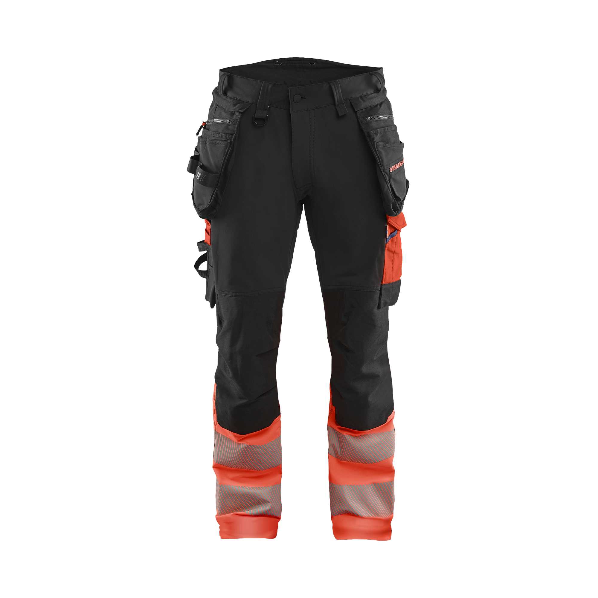 BLAKLADER 11251648 Hi Vis Reflective Work Trousers Men - double weave – Image 2