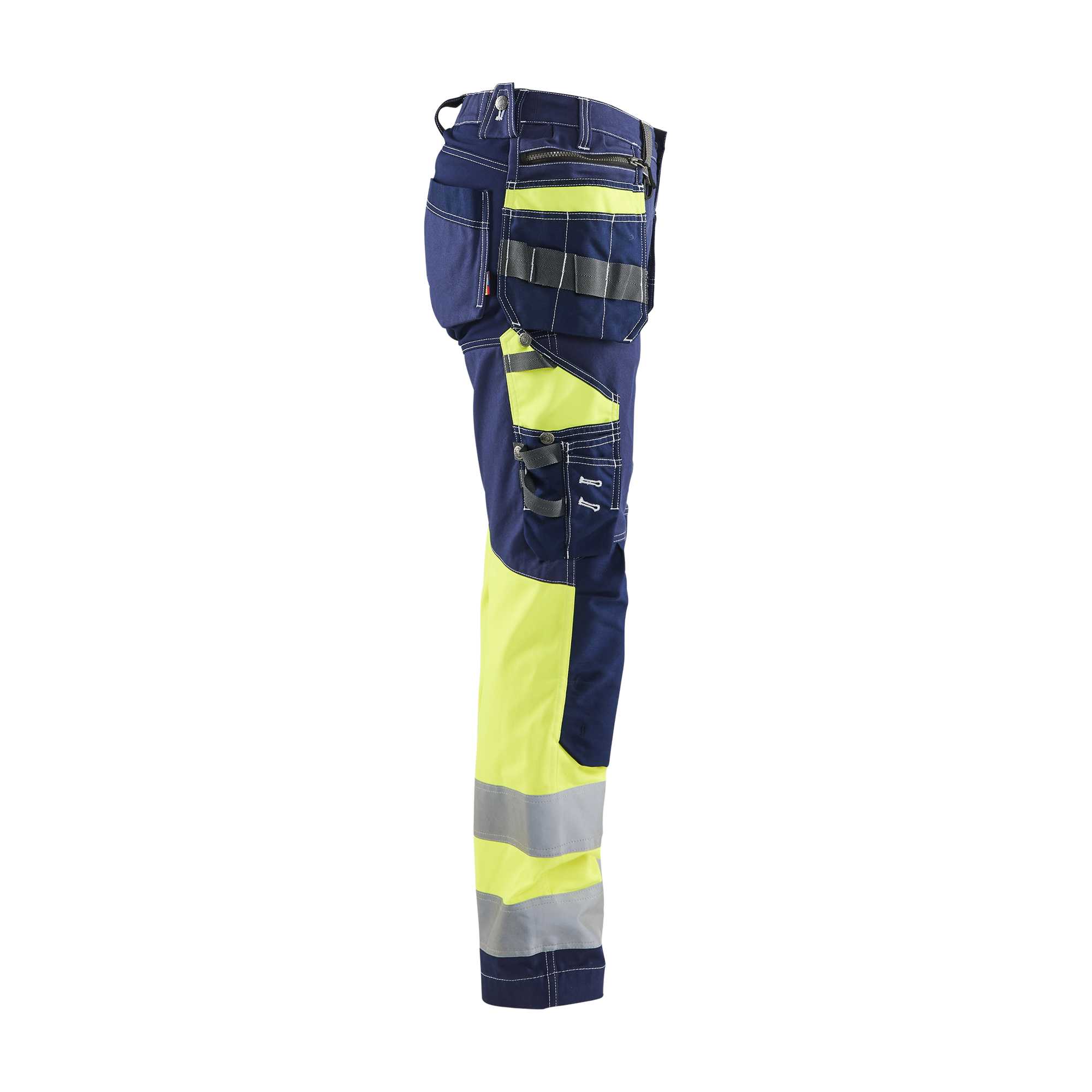 BLAKLADER 71961370 | Women's Hi vis Trousers with Stretch Hi Vis Reflective Work Trousers Women - 100% Cotton – Image 5
