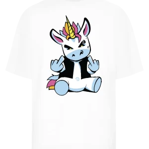 Rebelcorn Attitude Design - Premium men's oversized t-shirt