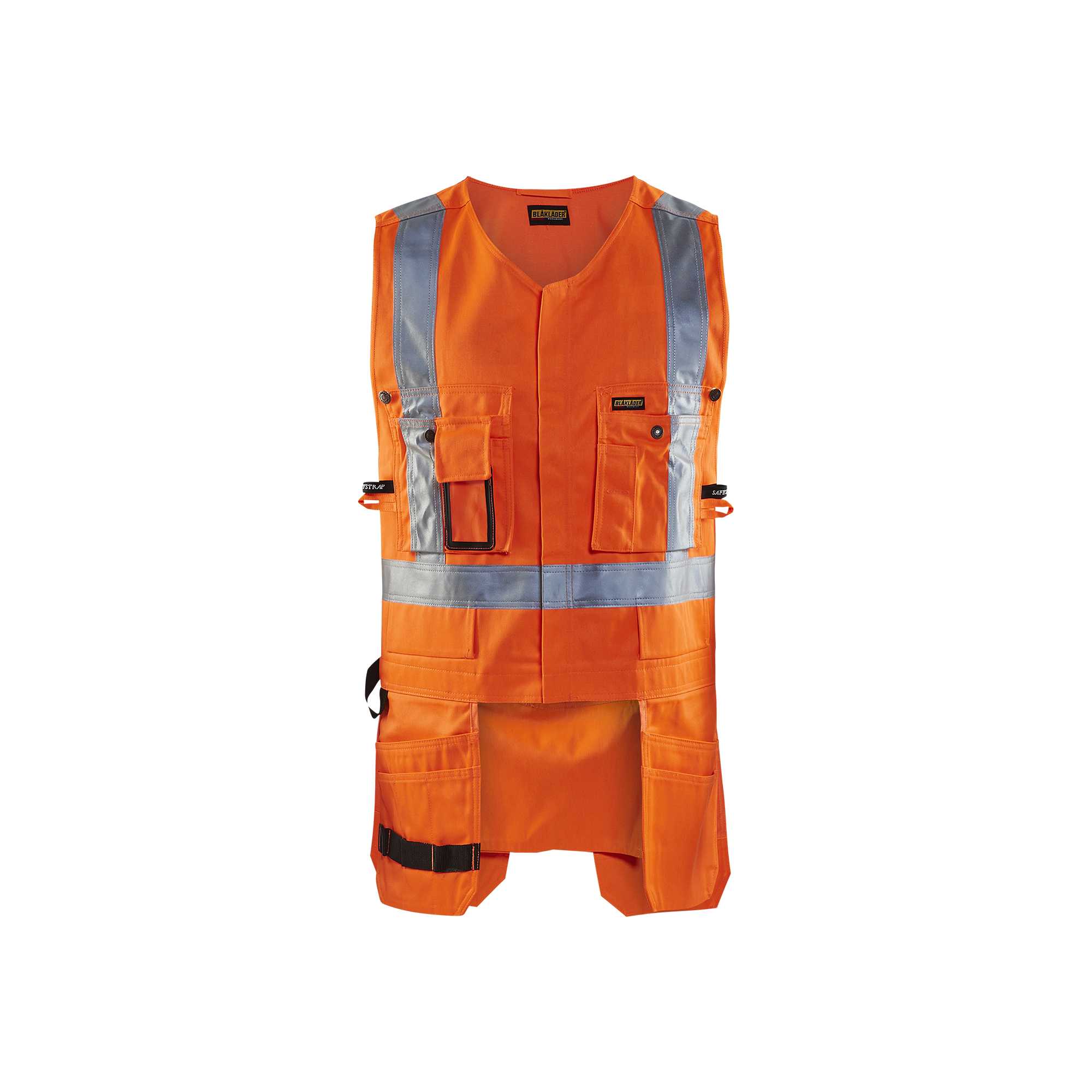 BLAKLADER 30271804 HI VIS TOOL VEST Hi Vis Reflective Tool Vest MEN - 85% Polyester – Image 6