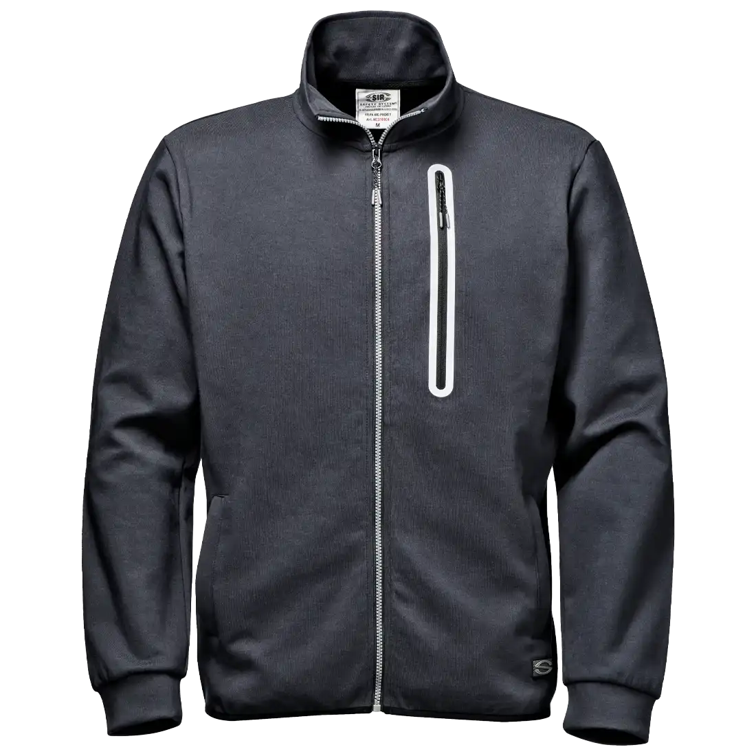SIR SAFETY BIG POCKET Work Sweatshirt Men - Full Zip – Image 4