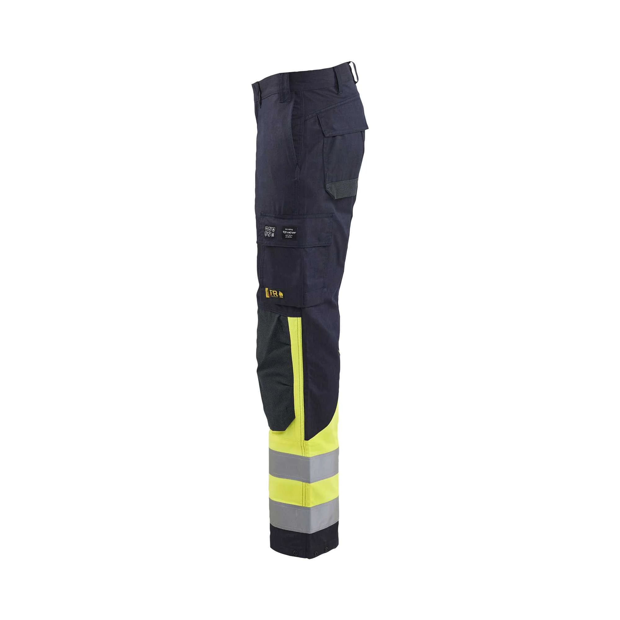 BLAKLADER 14911512 | APC 2 Multinorm Inherent Trousers Hi Vis Reflective Work Trousers Men - ripstop fabric – Image 4