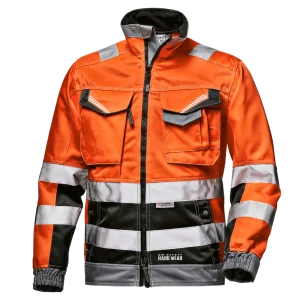 SIR SAFETY RUSH High Vis Work Jacket Men - Reflective Bands
