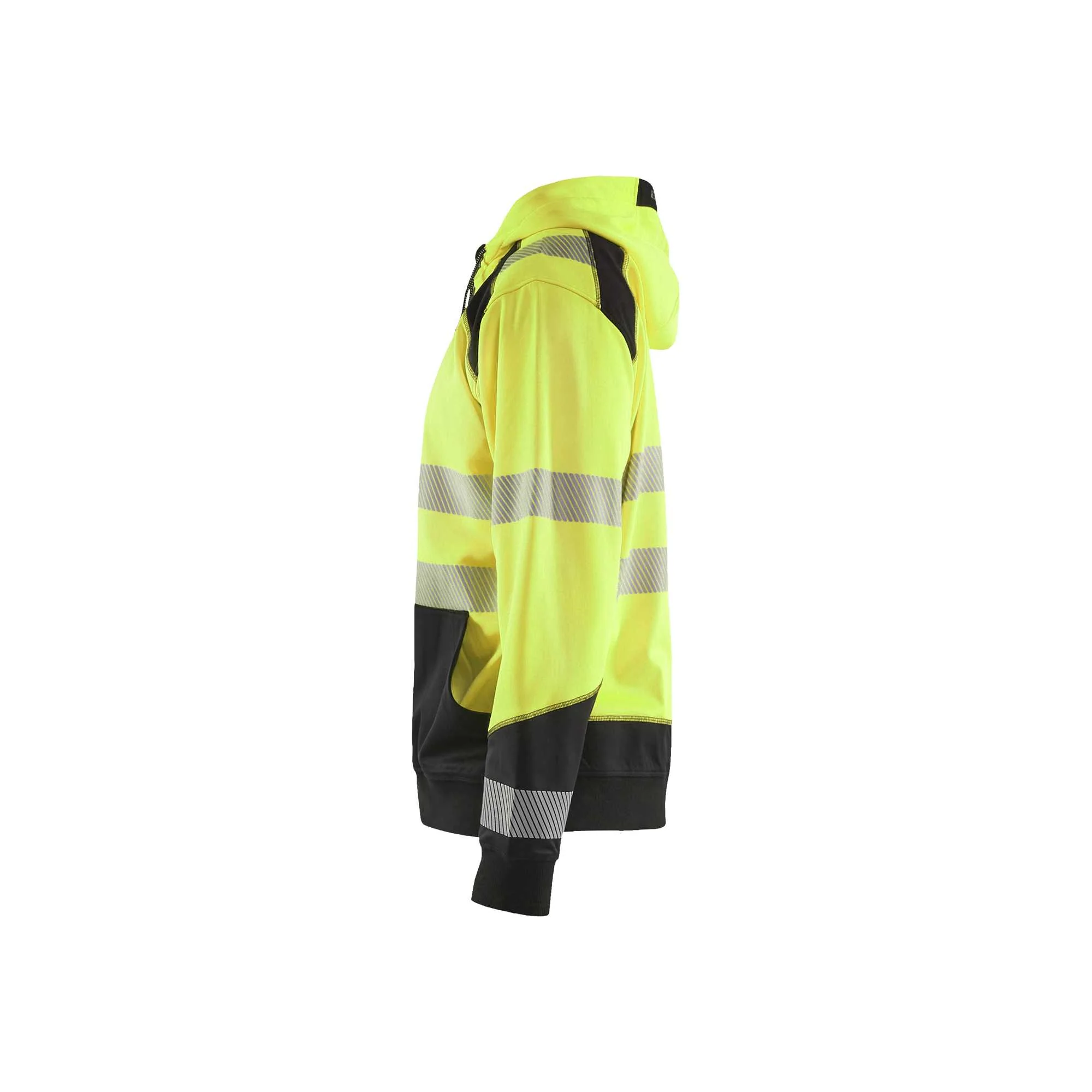 BLAKLADER 35462528 Hi Vis Hoodie Hi Vis Reflective Hoodie Work Sweatshirt MEN - Breathable – Image 8