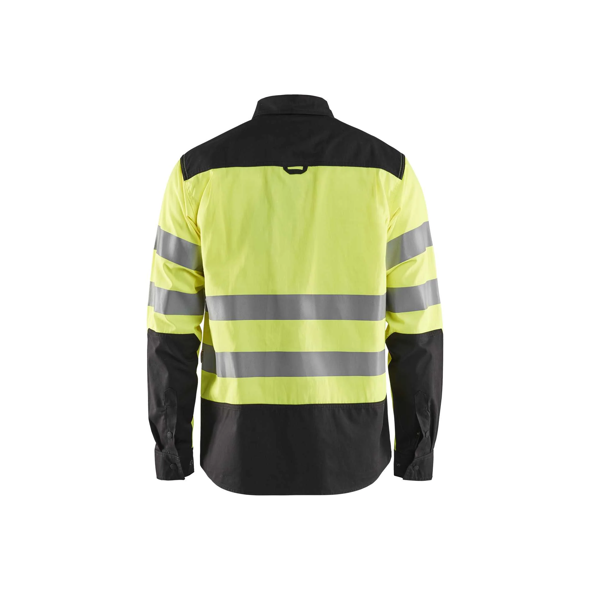 BLAKLADER 32551817 Hi Vis Shirt Hi Vis Reflective Long Sleeve Work Shirt MEN - 50% Cotton 50% Polyester – Image 7