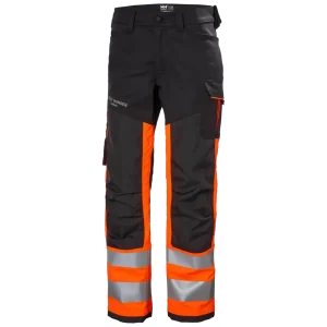 HELLY HANSEN ALNA 2.0 WORK PANT CLASS 1 77420 Hi Vis Reflective Work Trousers MEN - Knee Pad Pockets
