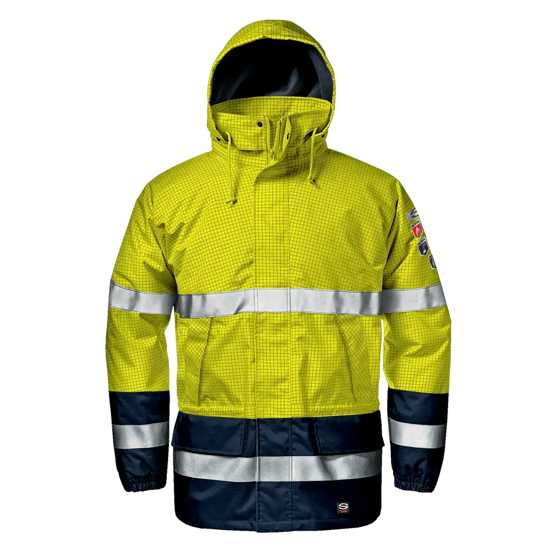 SIR SAFETY MICROLINES High Vis Work Jacket Men - Reflective Bands – Image 3