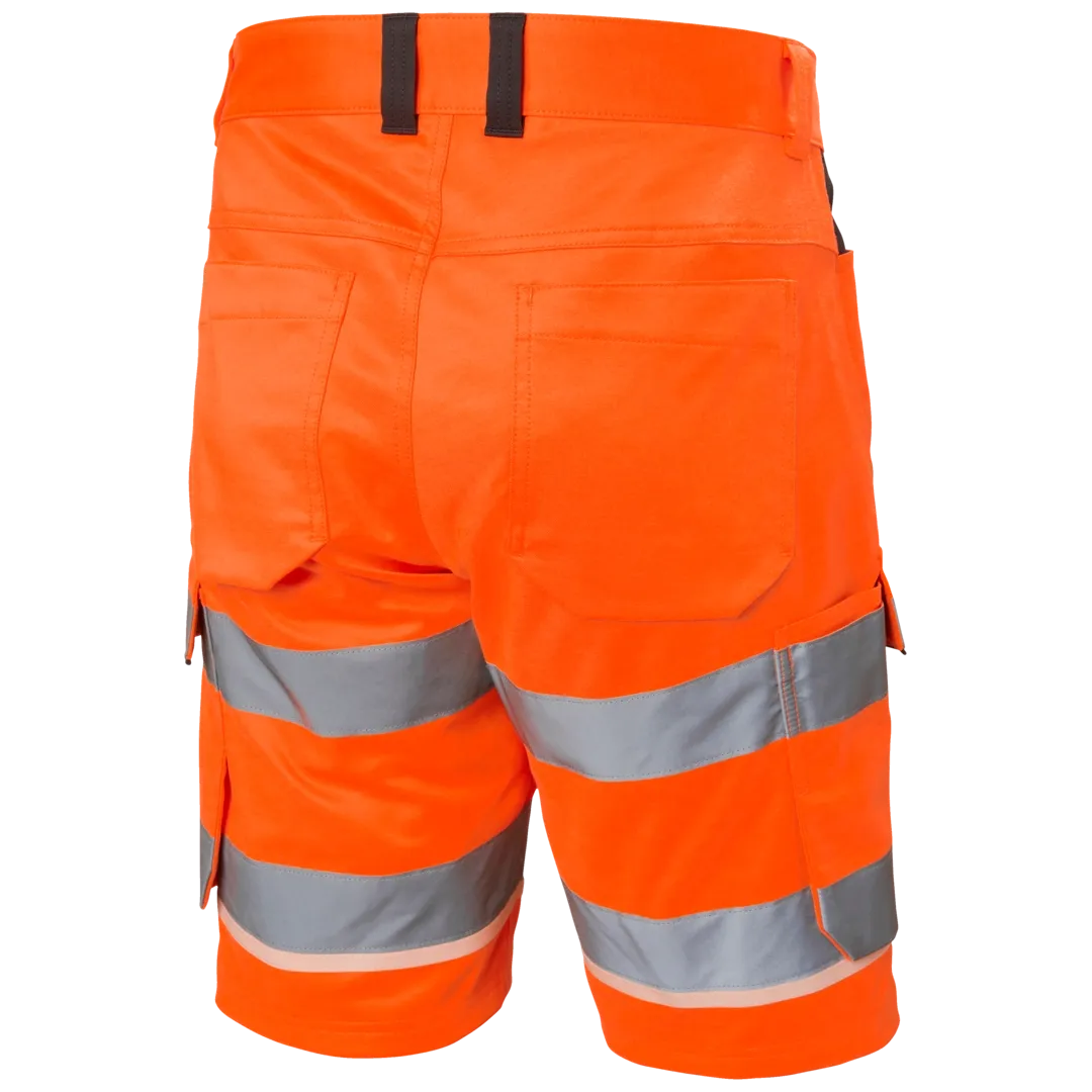 HELLY HANSEN UC-ME CARGO SHORTS 77517 Hi Vis Reflective Work Shorts MEN - Two Way Stretch Fabric – Image 5