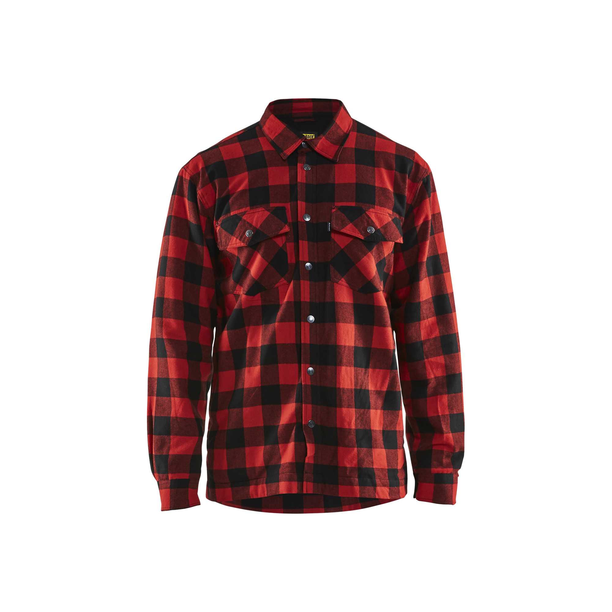 BLAKLADER 32251131 LINED FLANNEL SHIRT Long Sleeve Work Shirt MEN - 100% Cotton – Image 2