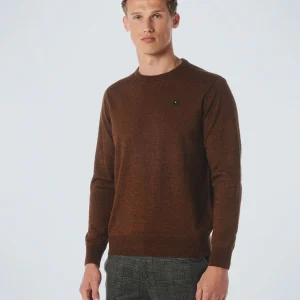 Pull Crewneck 2 Coloured Melange | Caramel