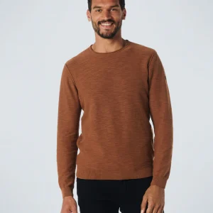 Pullover Crewneck Garment Dyed + Stone Washed | Caramel