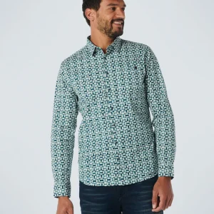 Chemise stretch imprimée Allover | Ocean