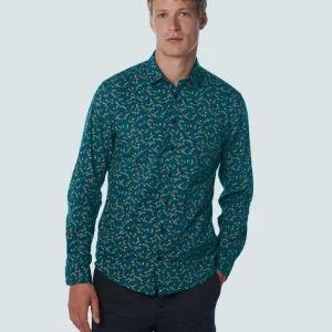 Chemise stretch imprimée Allover | Ocean