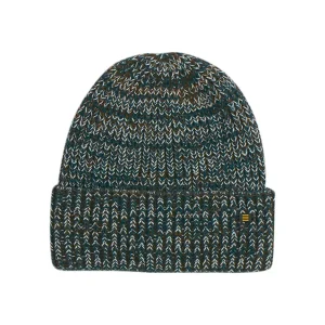 Beenie 3 Coloured Melange Rib | Ocean