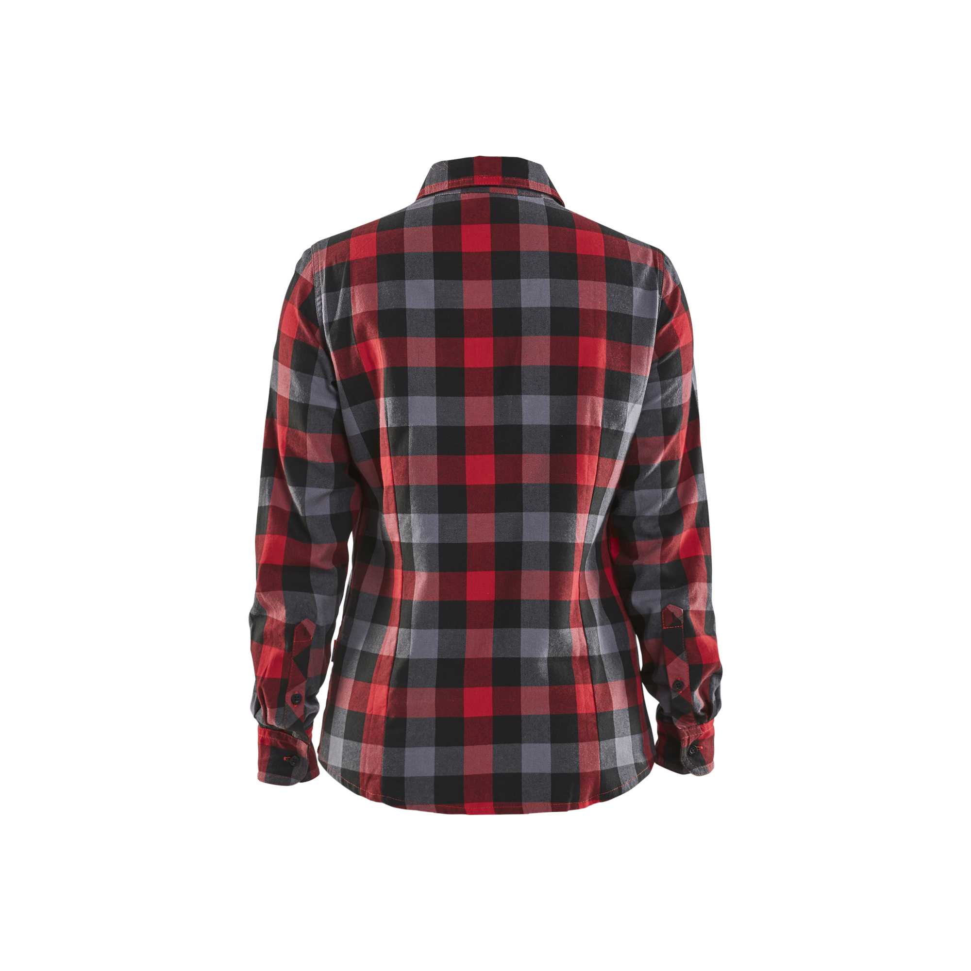 BLAKLADER 32091152 Women's Flannel Shirt Long Sleeve Work Shirt WOMEN - 100% Cotton – Image 5