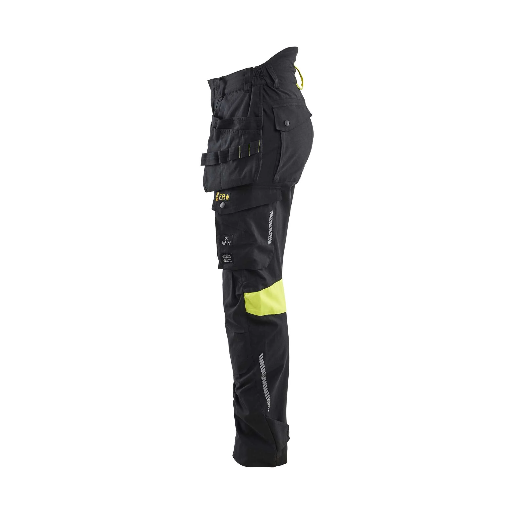 BLAKLADER 71081512 | Women's Craftsman Inherent Trousers Hi Vis Reflective Work Trousers Women - Ripstop Fabric – Image 3