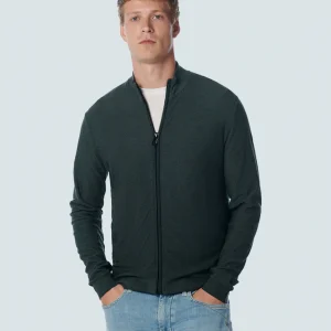 Cardigan 2 couleurs Jacquard | Steel