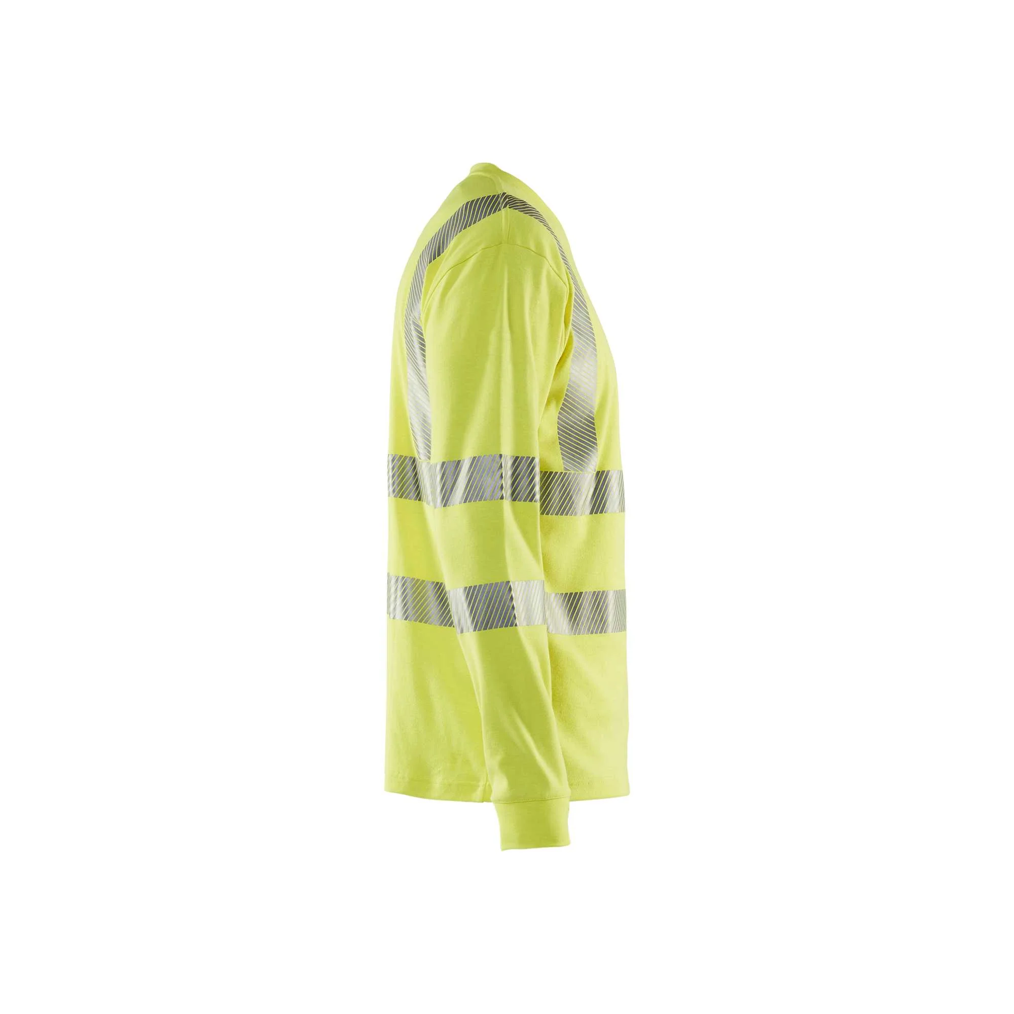 BLAKLADER 34811761 Multinorm long sleeved t shirt Hi Vis Reflective Long Sleeve Work T-Shirt MEN - Flame Retardant – Image 5